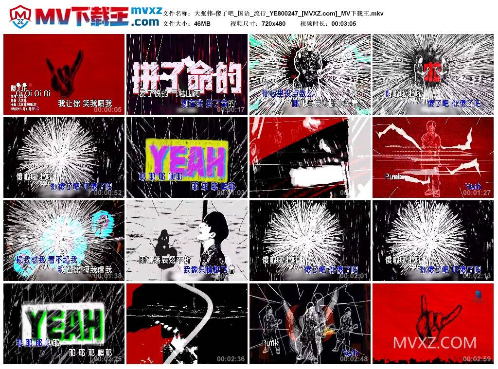 大张伟-傻了吧_国语_流行_YE800247